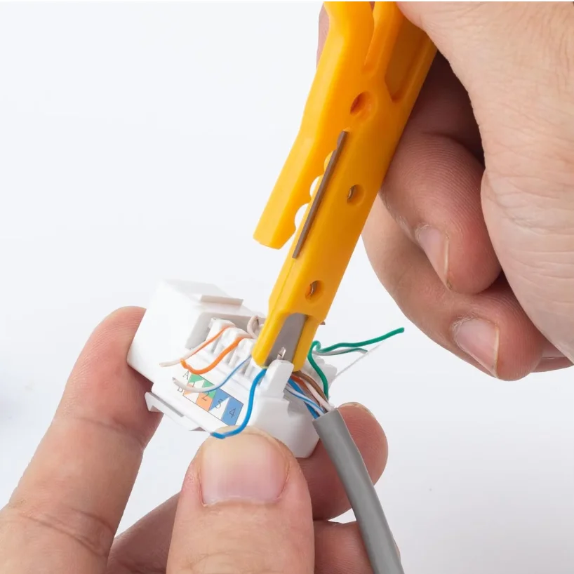 1PC Wire Stripper Knife Crimper Pliers Crimping Tool Cable Stripping Wire Cutter Multi Tools Cut Line Multifunctional Hand Tools