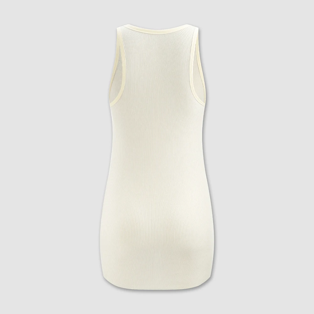 

Женская шерстяная майка-топ с круглым вырезом, на пуговицах, без рукавов, вязаная, повседневная, приталенная, базовая, для ежедневной носки, 2026, Новинка Y2K