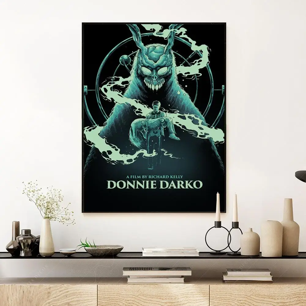 Horrorfilm D-Donnie Darko Poster, modernes ästhetisches Wandkunst-Poster, minimalistische Raumdekorationsartikel – Detail 14