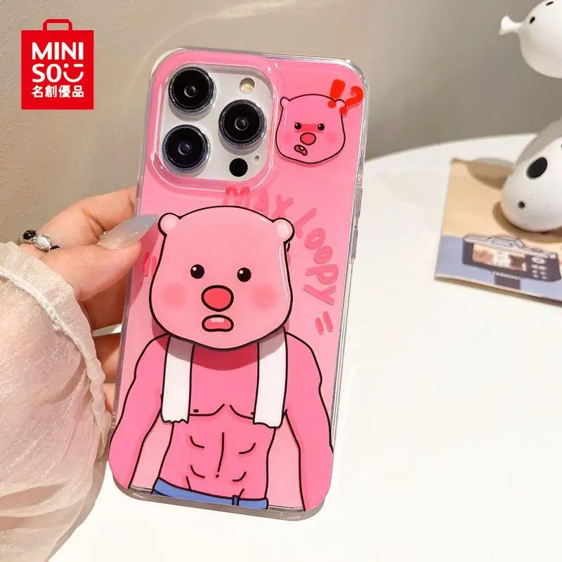 Kawaii Loopy Iphone Phone Case Cute Cartoon Anime Soft Rubber Funny Couple Iphone 15Pro 14 13 Phone Case Birthday Gift for Girls