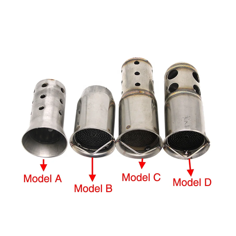 Exhaust Pipe Baffle  51/60mm Universal Exhaust Motorcycle  Insert Motorcycle