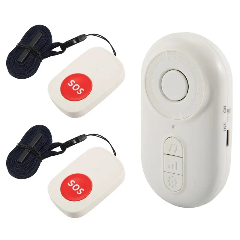 ?Q26 Wireless Smart Doorbell Care Doorbell Elderly Emergency Call Device Nursing Pager Nursing Pager SOS Alarm System