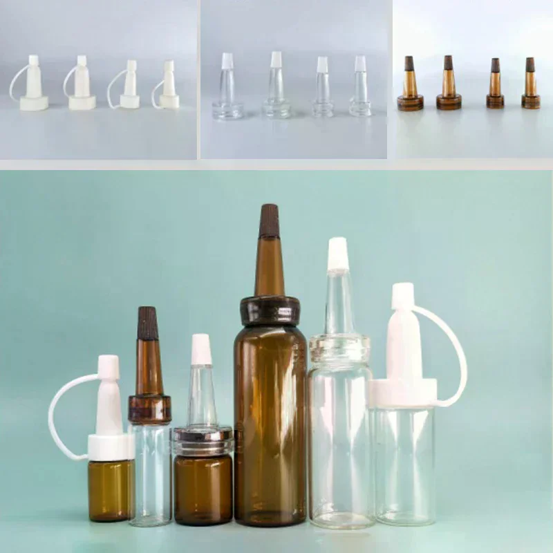 5pcs Color Bottle Clear/tea 13/20mm of for Diy Projects Home Improvement Professional Grade Easy Handling Premium