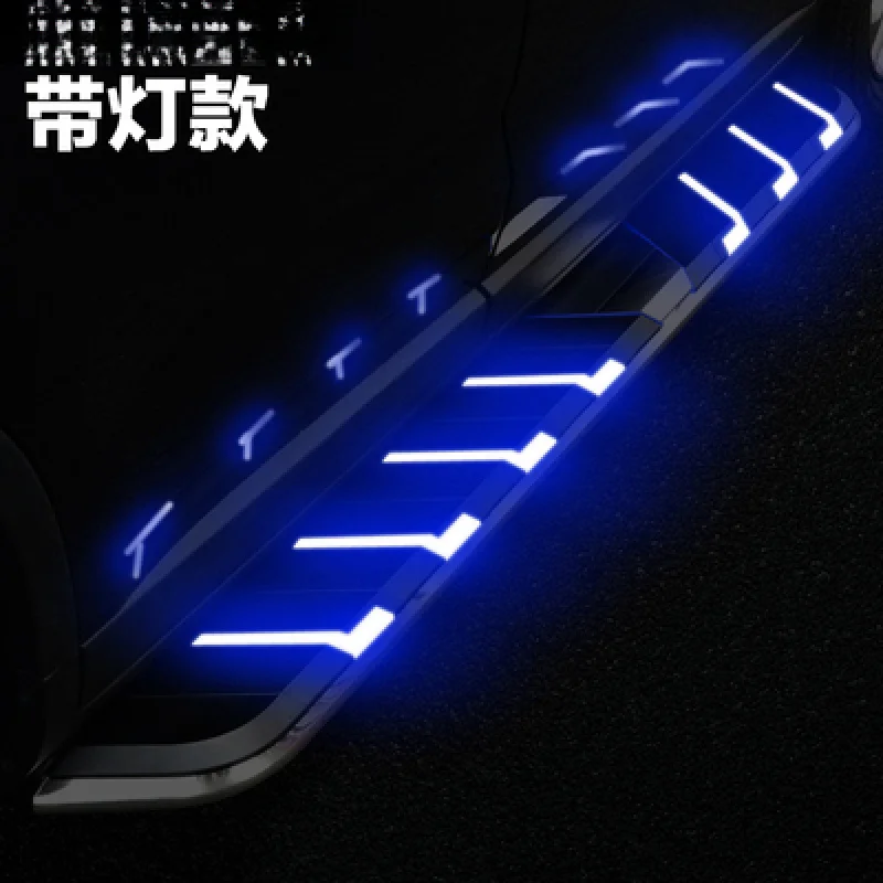High Quality Universal SUV Side Step Running Board With LED Lights Vehicle Exterior Modification Accessories