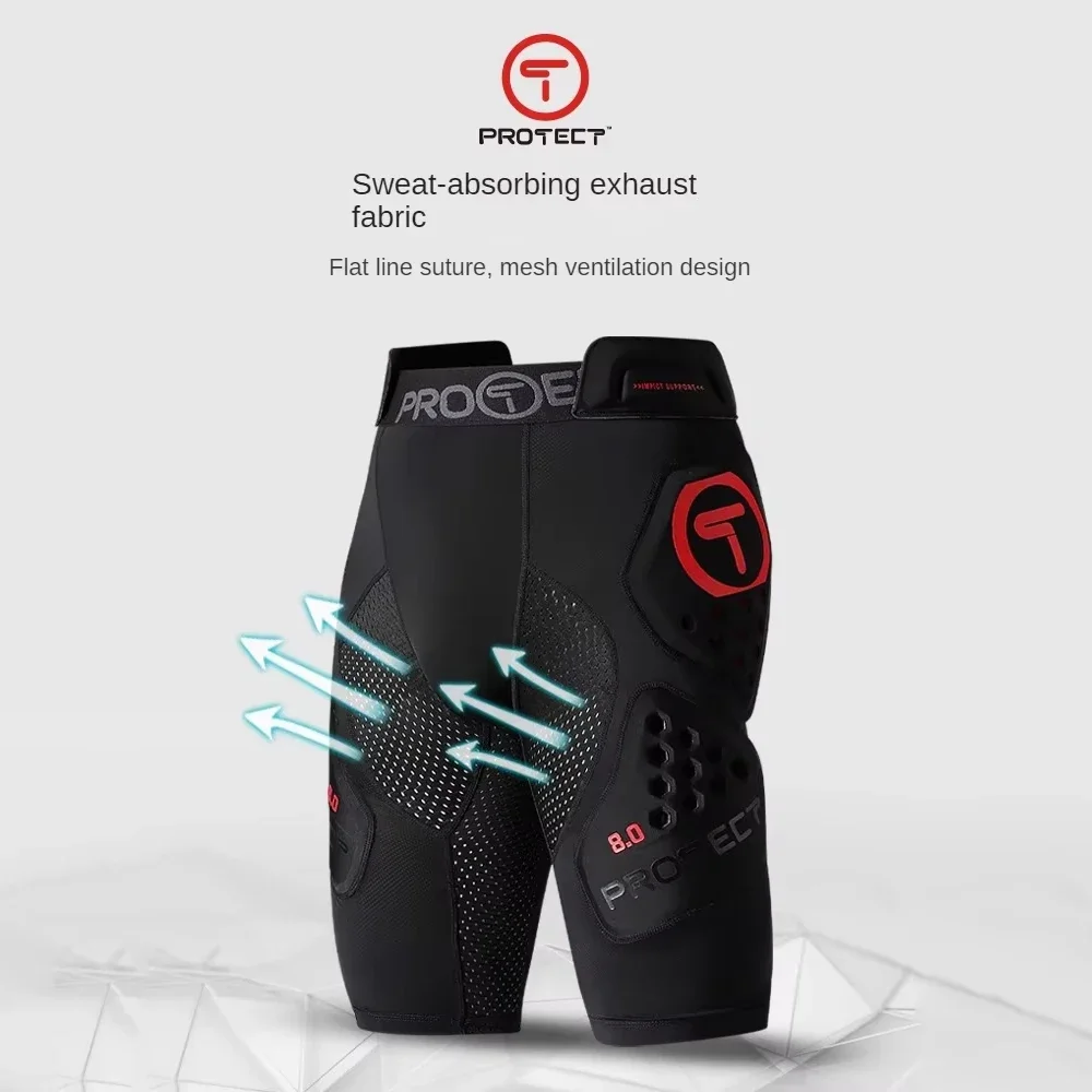 

Breathable Motorcycle Riding Pants with Knee Hip Armor Lightweight Protective Gear For Motocross Street Riding CE Certified