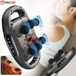 Fascia Gun Six head Muscle Relaxation Massage Professional Grade Wireless Waist Back Shoulder Calf Body Leg Thigh Massage Gun