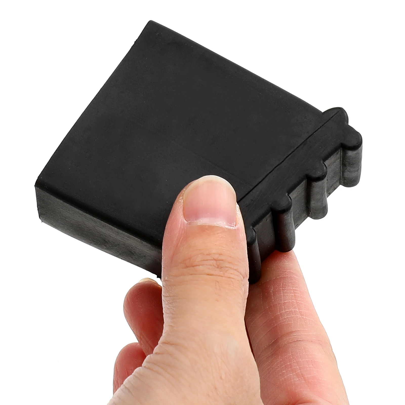 4Pcs Rubber Ladder Feet Covers Non Slip Mats Thickened Protector Bumpers Floor Protection For Telescopic Ladders Ladder Pads 