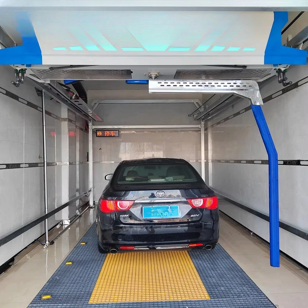 Car Wash Tunnel System Automatic Touchless Car Wash Machine for Gas Station Commercial Detailing Shop Customized