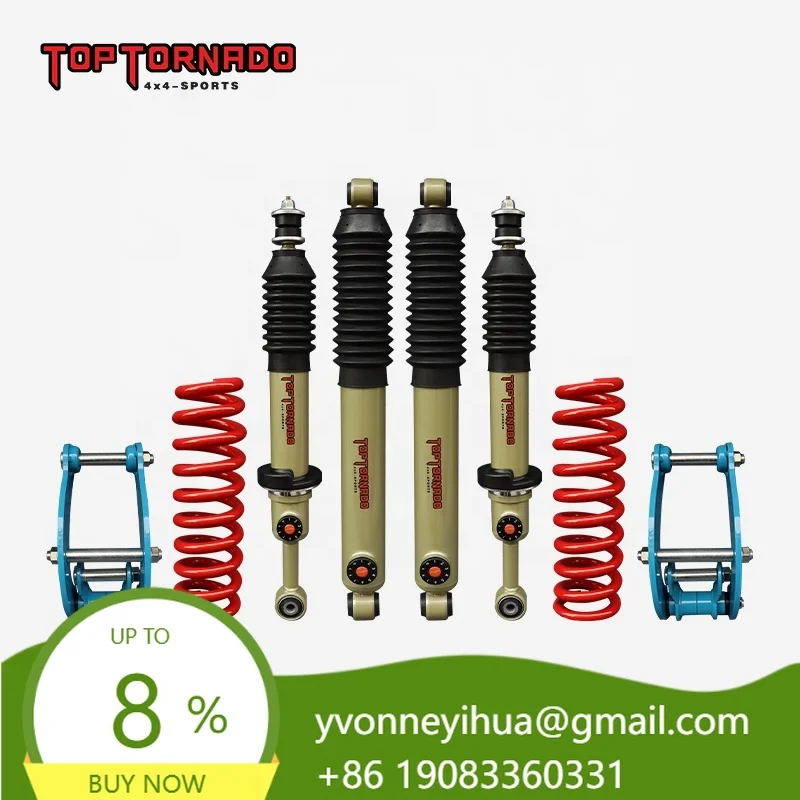 Off Road 2-inch Suspension Lift Kit With 4X4 Soft And Hard Adjustable Shock Absorbers Suitable For Mazda BT50