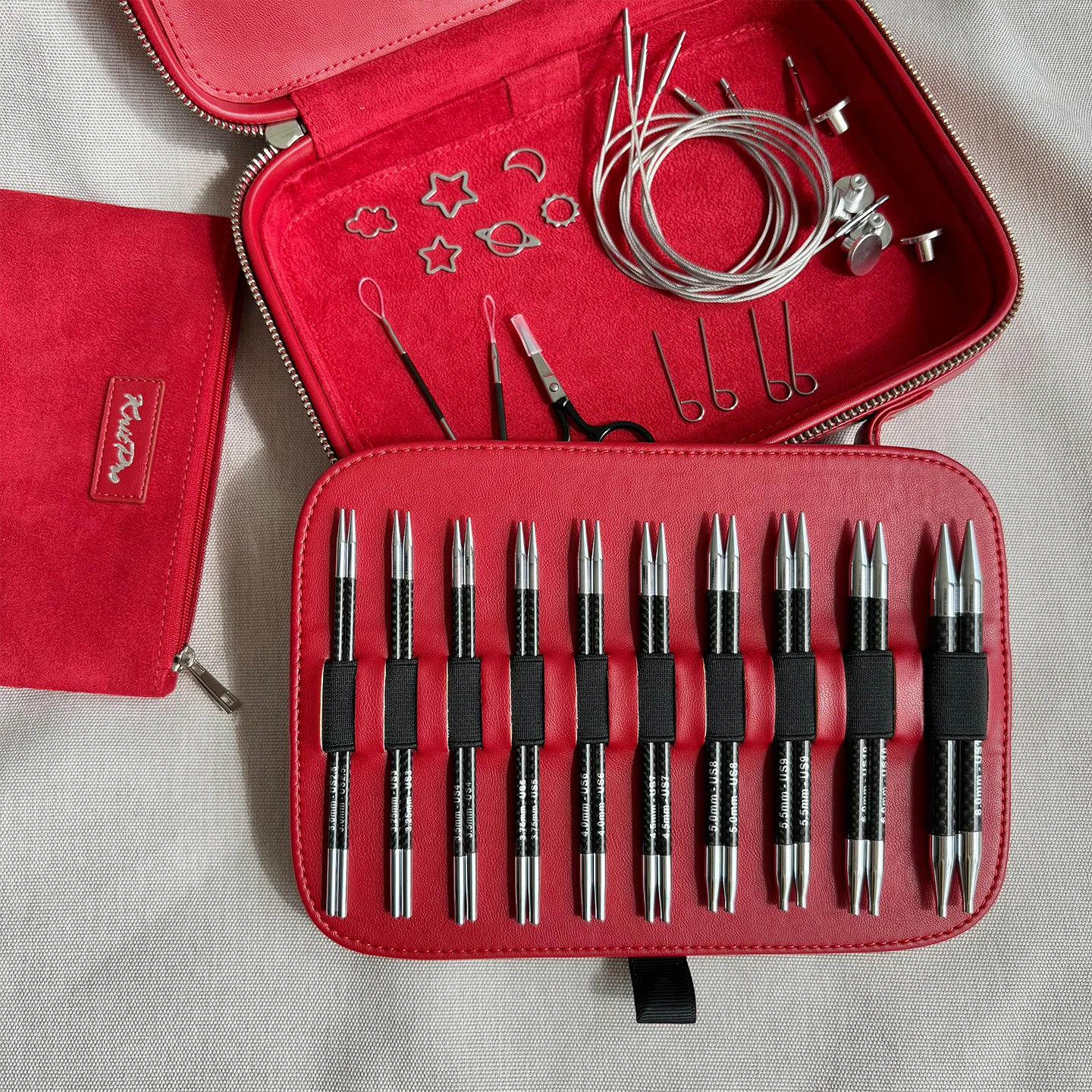 

Knitpro Karbonz Élan Premium Gift Set 10 Paris Needle Tips