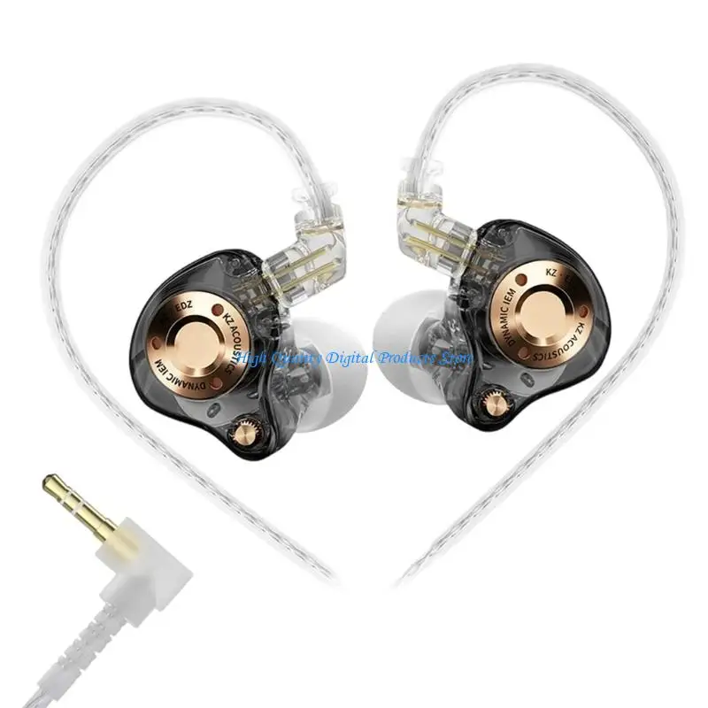 

U2JE Double Mics Noise Canceling Cord Earphones With Enhances Sound Clarities For Streaming And Calls