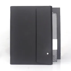 High Quality #146 MB Notebook Black PU Leather Cover Notepads Handmade Note Book Periodical Diary Business Notebook A5 New