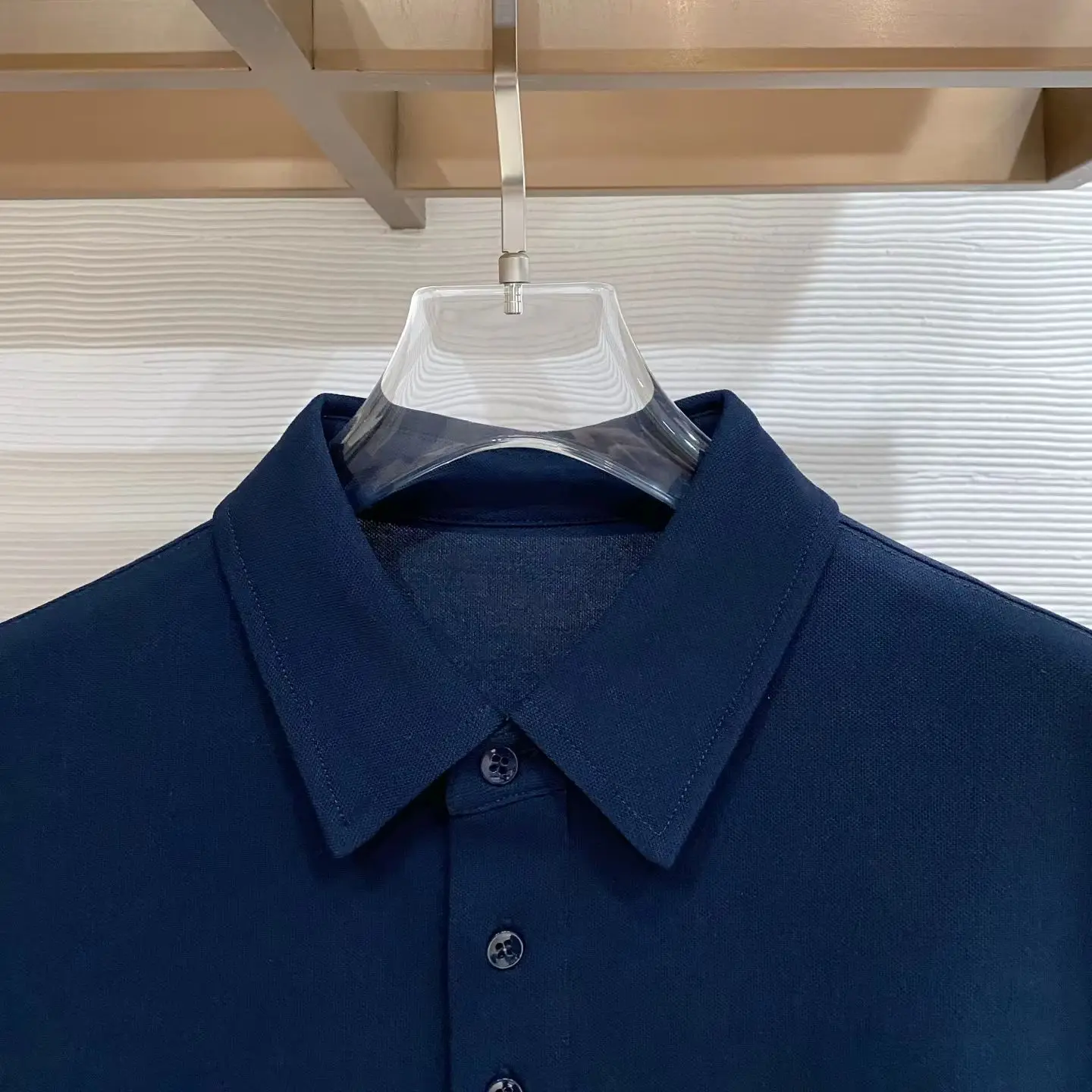 BC 26 spring and summer new old money style men's casual lapel short-sleeved polo shirt