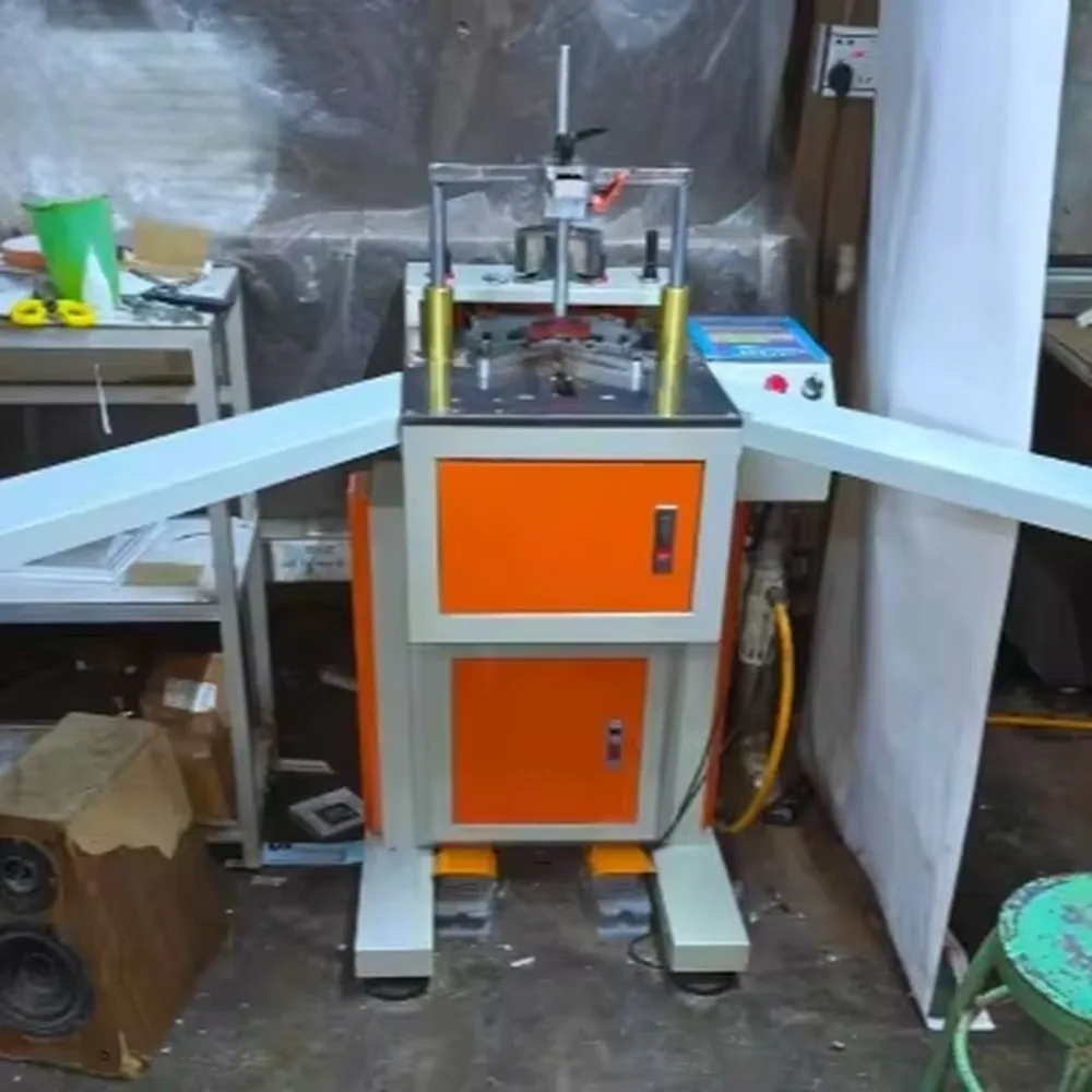 Picture Frame Underpinner New Design Frame Joiner Machine With Clamp Joint Photo PS Wood Frame Nailing Machine
