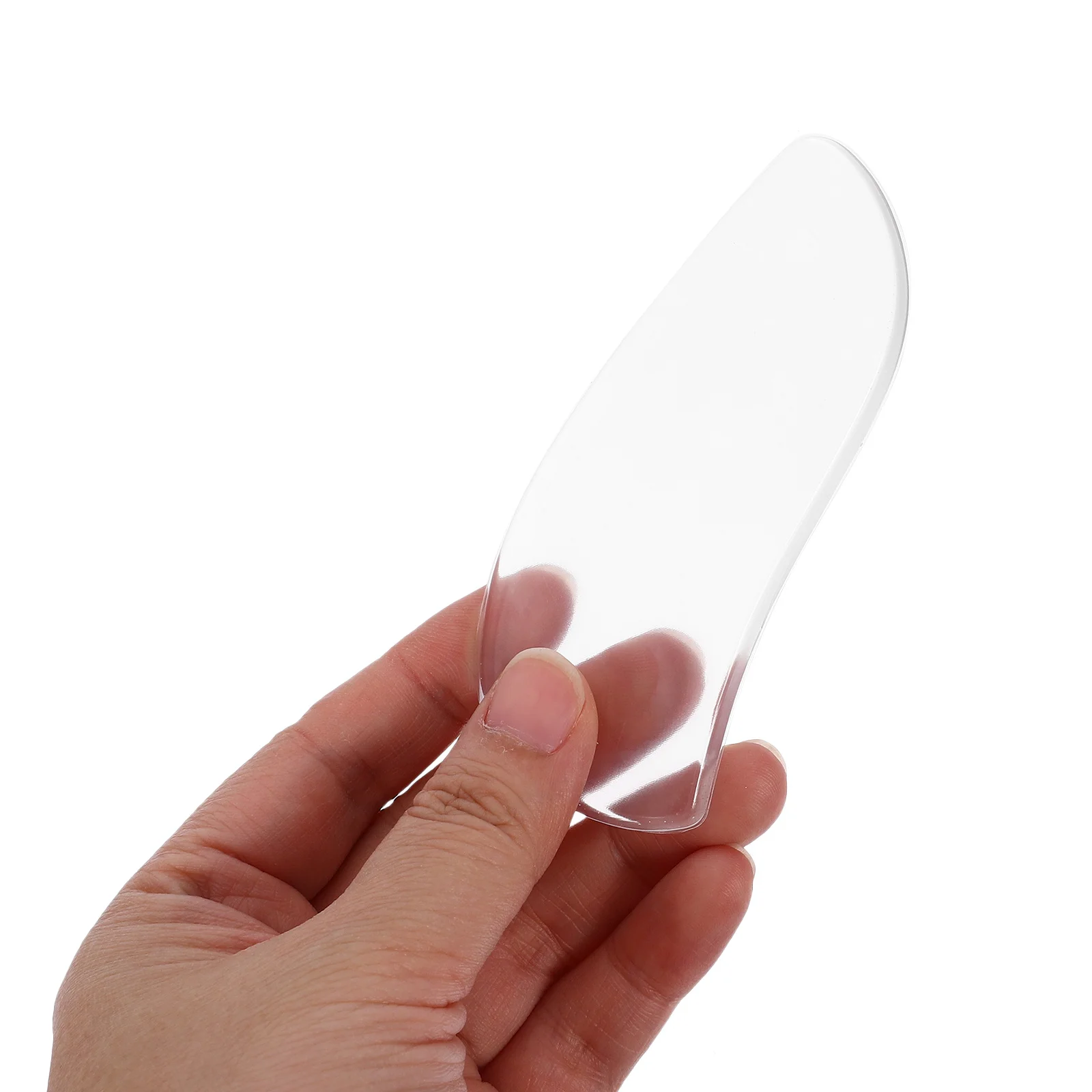 

3pcs Gel Half Insoles Orthotic Heel Pads Wedge Shape For Foot Arch Support O Leg X Leg Correction Daily Wear Heel Insole Foot