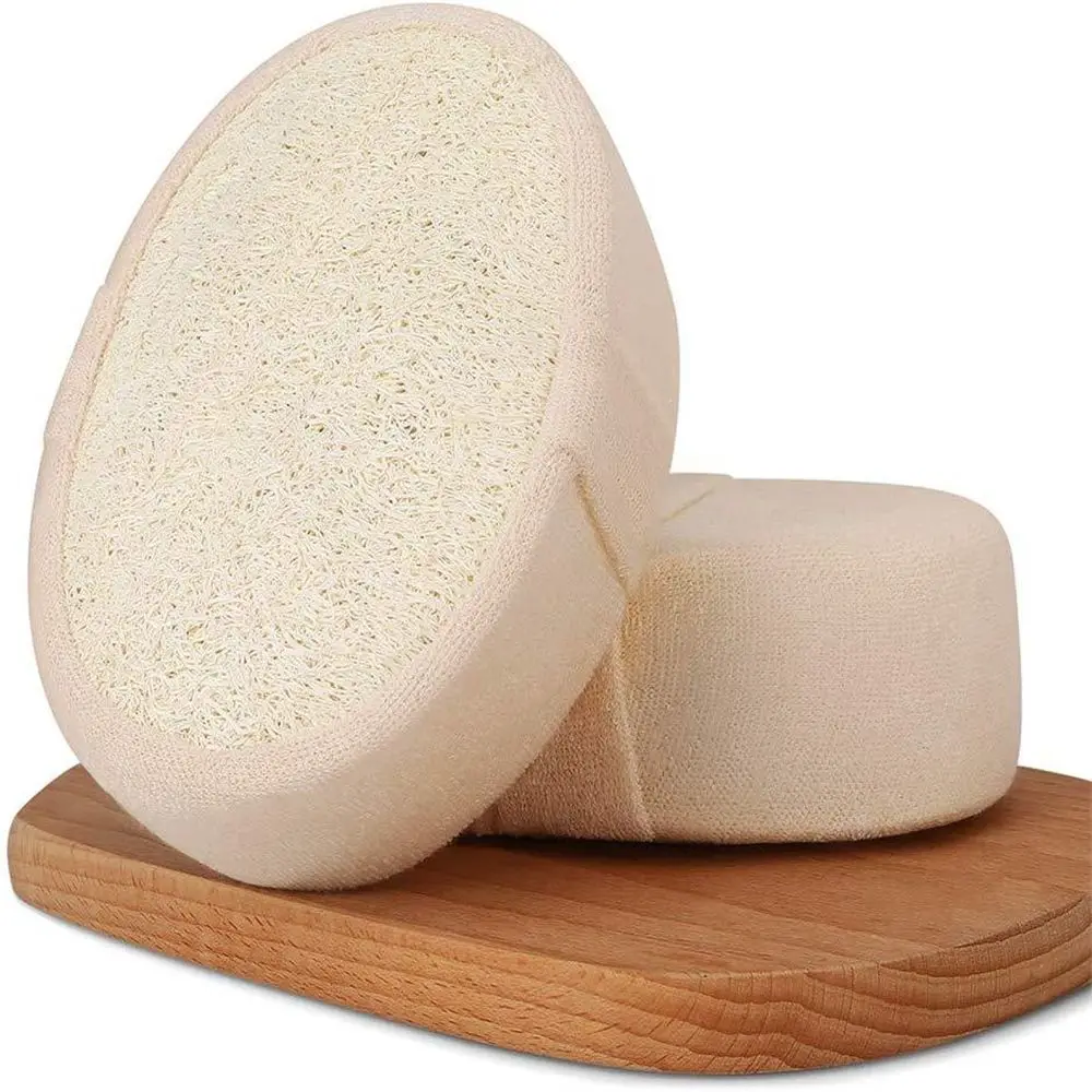 Limpiador de cepillo duradero, esponja de esponja de ducha de lavado de bolas de baño, esponja de baño Natural