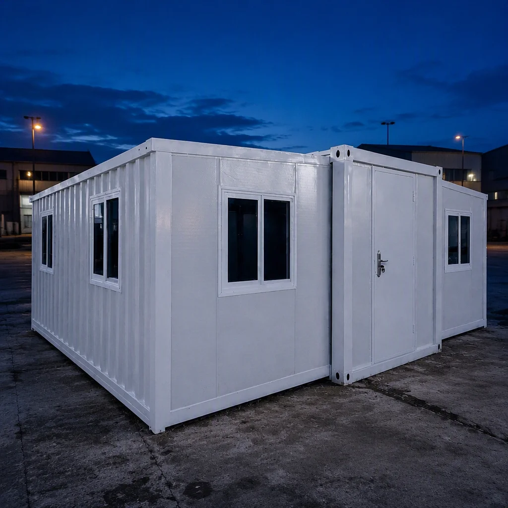 Quick Install Expandable Folding Container House Prefabricated Modular Living Pod House for Temporary Office Site Housing