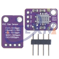 AITEXM MICS-5524 Air Quality Gas Sensor Module Carbon Monoxide Hydrogen Methane Ethanol H2 CO MICS5524 Board For Arduino