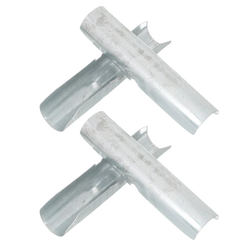 

4pcs Curtain Accessories Zinc Alloy Connector 20Mm Easy Installation For Corner Window Closet Pole Rod No Drill Curtain Rod