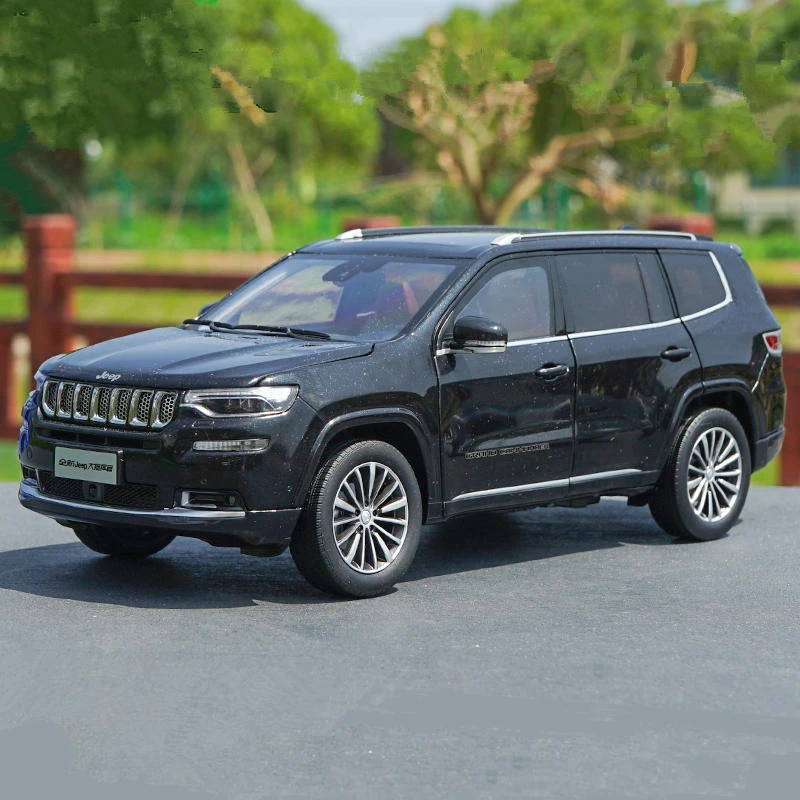 1:18 Jeeps Grand Commander SUV Alloy Car Model Diecast Metal Off-road Vehicle Car Model High Simulation Kids Toy Gift Decoration