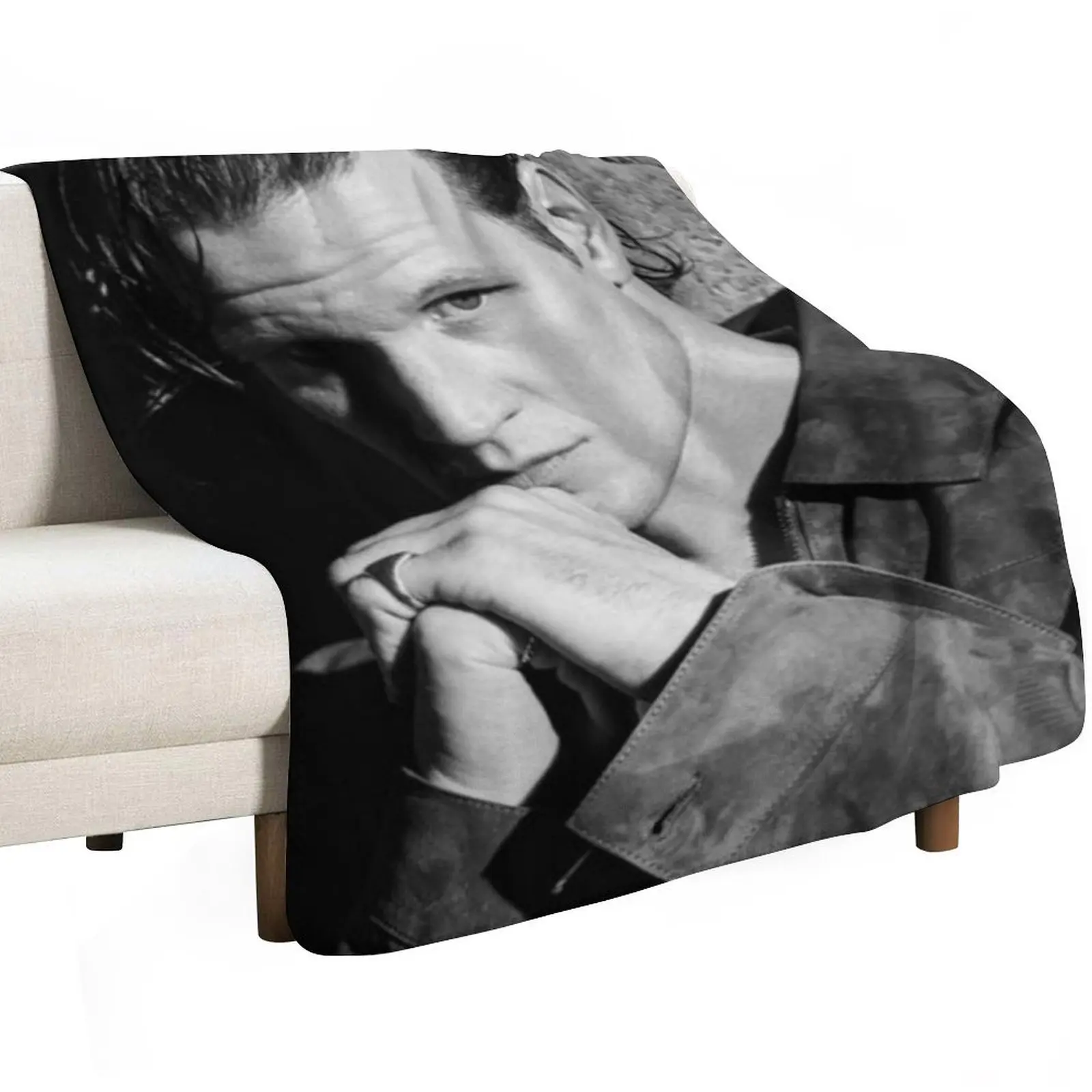 B&W MATT S. Throw Blanket Stuffeds blankets and throws Thin Sofa Throw anime Custom Blankets