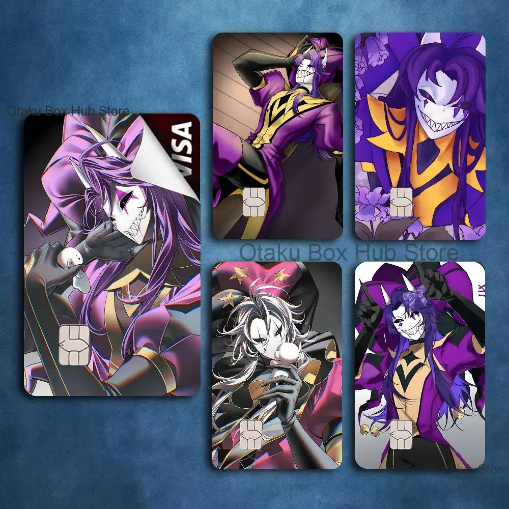 

J-Jester F-FreakS C-Circus Name Card Sticker Decorate Bank Card Couple Student Supplies Decals Patch Documents Birthday Gift