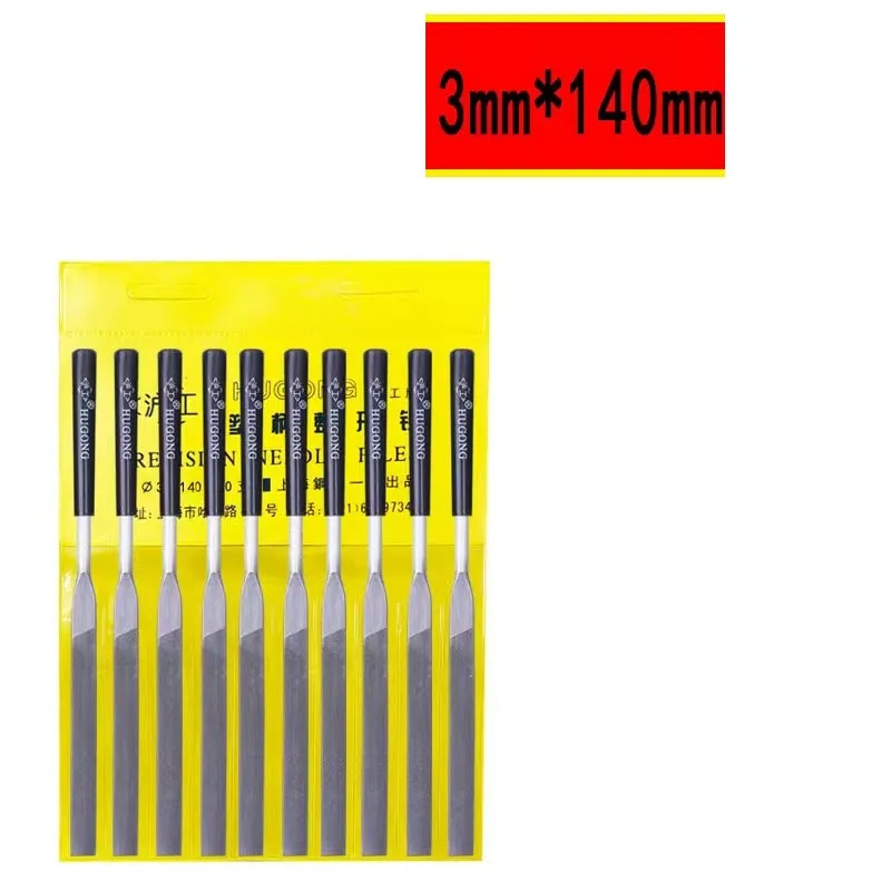 10pcs 140mm Mini Needle File Set DIY Wood Rasp File Needle Jewelry Polishing Carving Diamond File Handy Tools Ceramic Crafts