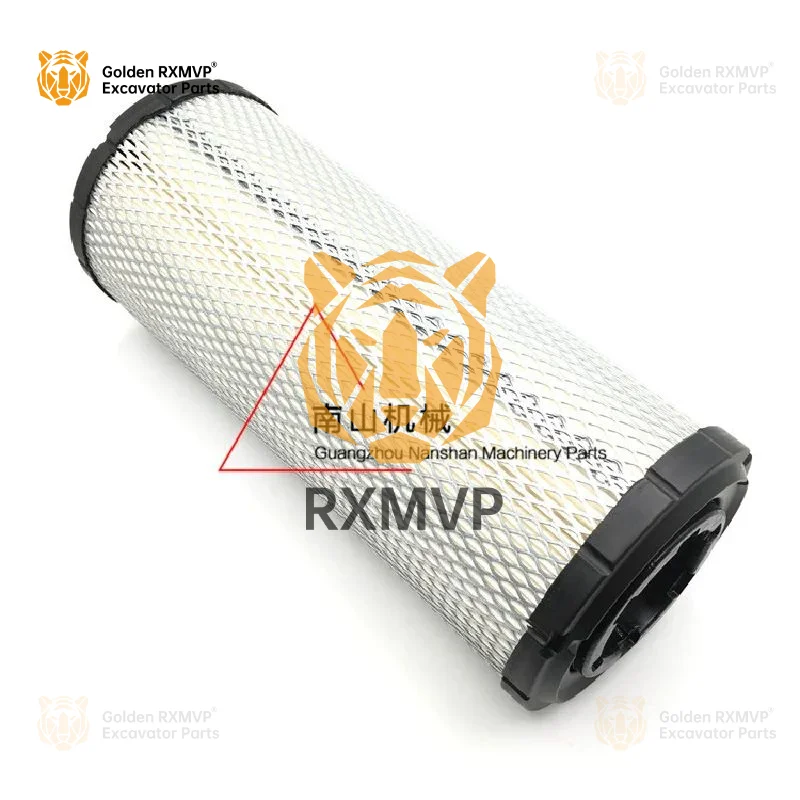 For  Vol-vo EC55 60 65 80 air filter element AB grid air filter  excavator