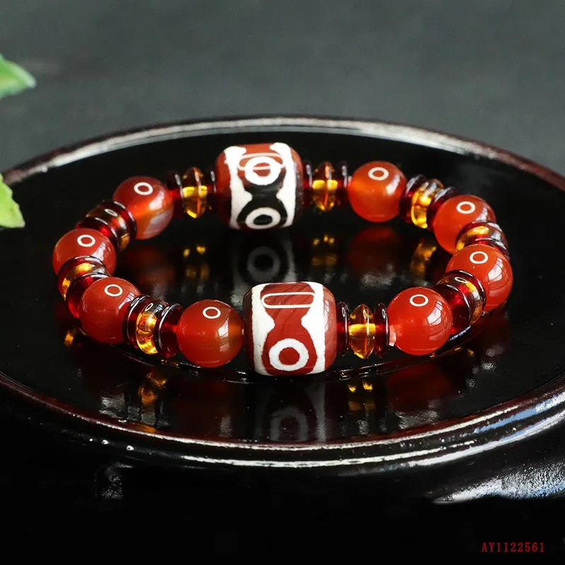Three-Eye Dzi Bead …