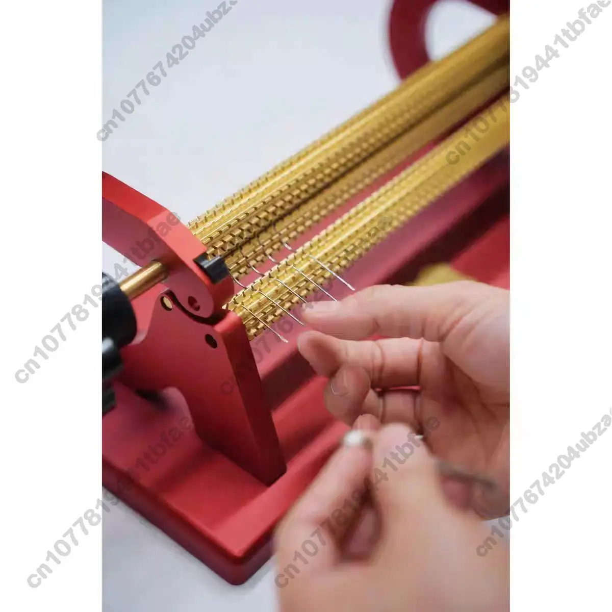 24 rows fully encrypted BeautifulMocking pleating machine 47 needle position 0.5CM needle spacing knitting machine