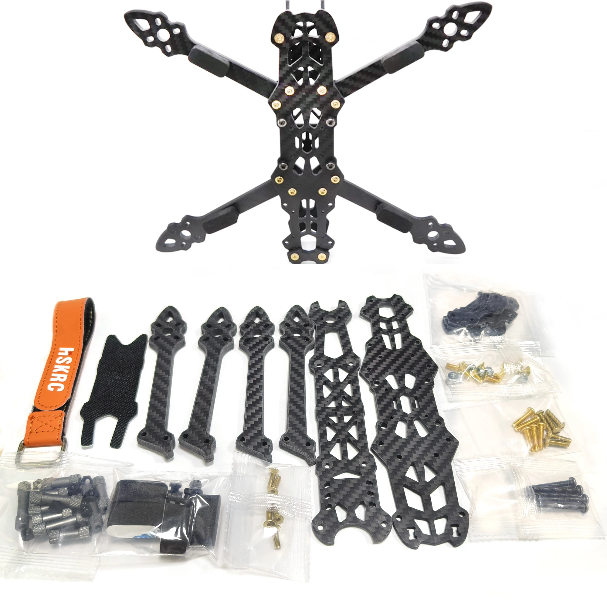 5inch /6inch /7inch FPV Frame Kit Carbon Fiber
