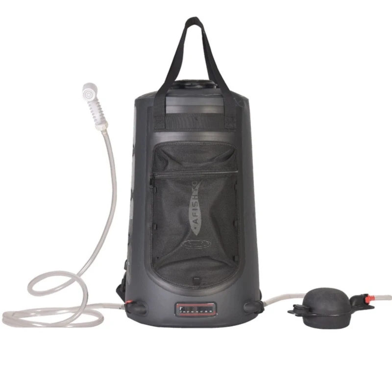 

Portable 20L Solar Shower Bag for Outdoor Camping & Hiking Lightweight TPU Water Tank Storage Bag Backpacking with Solar Heating