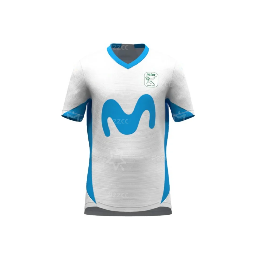 Maglia da Calcio Inter FS Home Primera División de Futsal 25-26, T-Shirt Sportiva ad Asciugatura Rapida per Uomo, Abbigliamento per Bambini, Maglietta per Donna