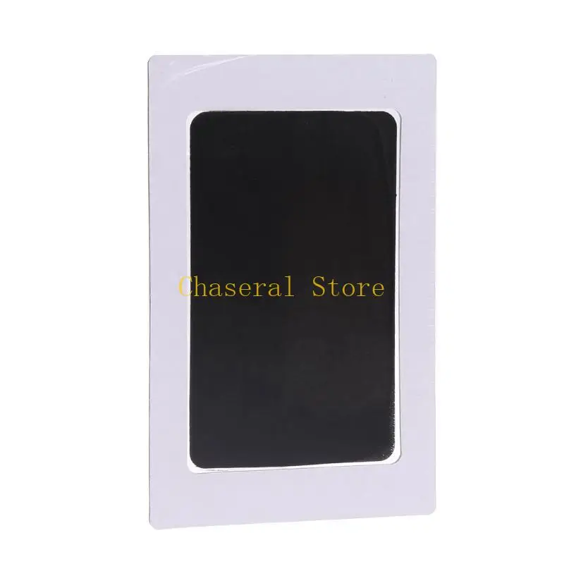 E7CE Newborn Baby Handprint Footprint Photo Frame Non-Toxic Clean for Touch Pad Pet Paw Print Small Size