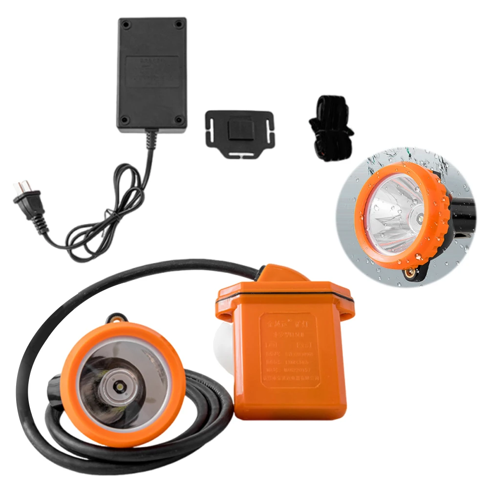 Waterproof Anti-Explosion Mining Headlamp Rechargeable Underground Head Flashlight Explosion-Proof Coal Miner Head Searchlight