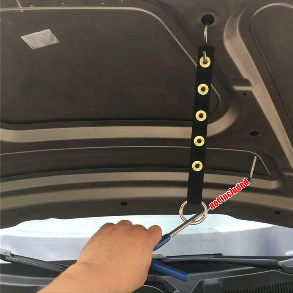

1 Set Car Paintless Hail Damage Removal Hand Tool Body Dent Repair Chain with S Type Hook Dent Adjustable Rod Hanging Ring