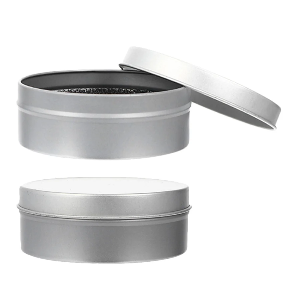 2 قطعة مجموعة صناديق التنظيف لفرش المكياج المحمولة الإسفنج الأنظف حصيرة دائم الجلد الآمن أداة فرشاة للمكياج نظافة الوسادة مستحضرات التجميل