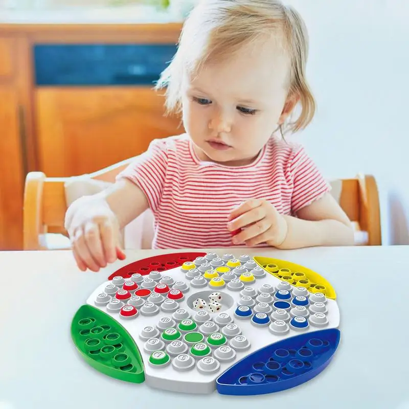 Math Board Game Math Table Board Game Parent-Child Interaction Subtraction Addition Division Battle Game For Boys And Girl