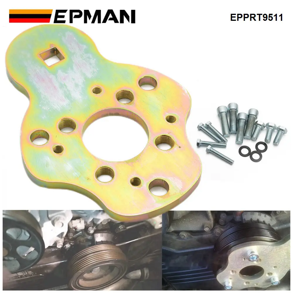 EPMAN Crank Pulley Removal Crankshaft Pulley Holder Wrench For Subaru WRX/STi EJ20 EJ25 Installation Tool EPPRT9511