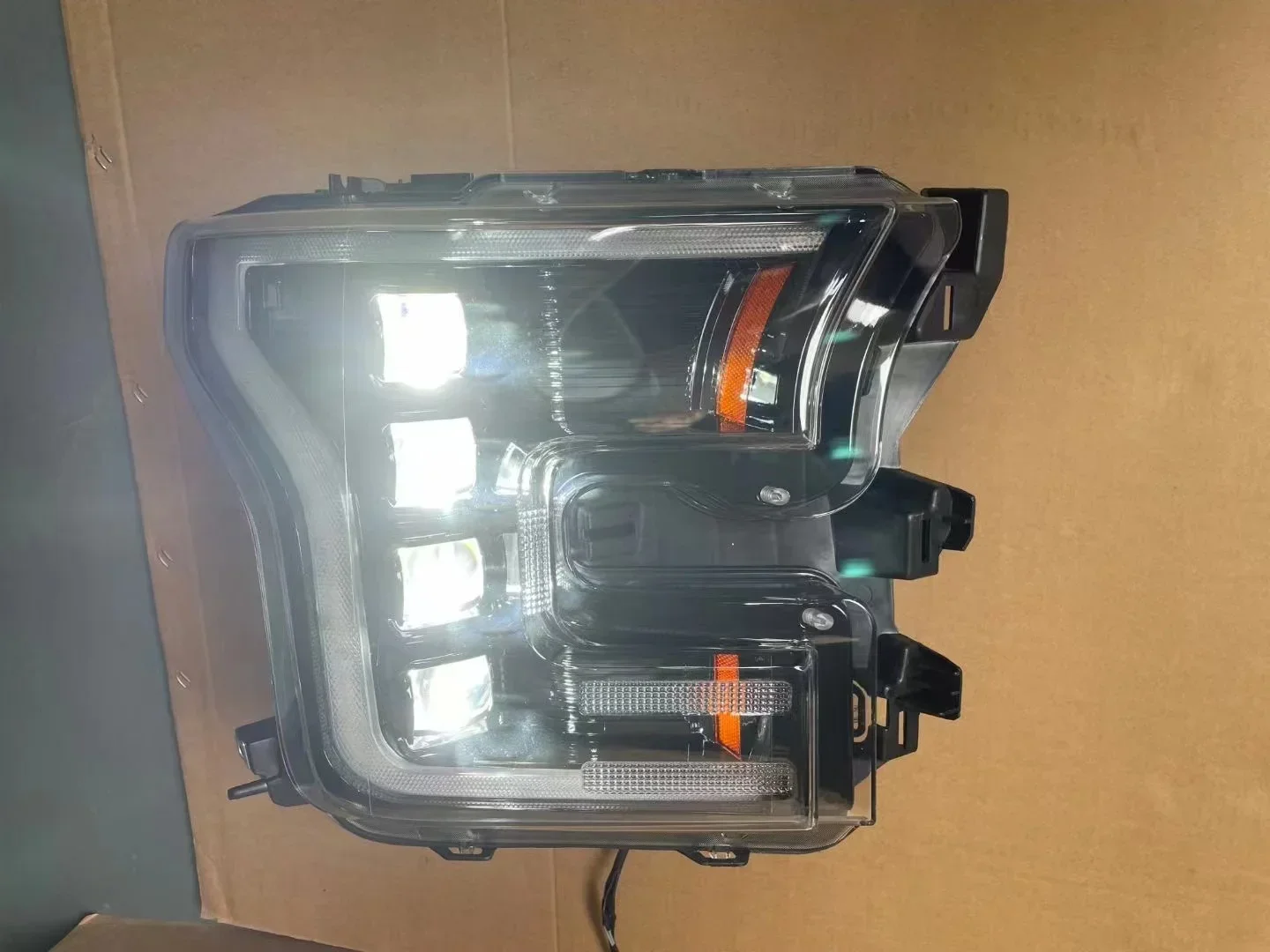 Off-Road Full LED Headlight Front Lights for Ford F150 F-150 Raptor 2015 2016 2017 Turn Signal Daytime Running Lights Headlamp