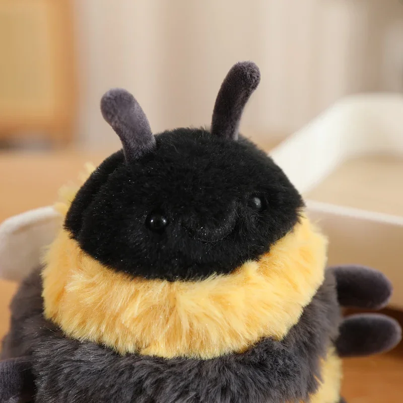 18cm Cute Adorable Albee Bee Plushies Insect Cartoon Stuffed Funny Bee Doll Soft Cuddly Plushies Children's Room Decoration Gift