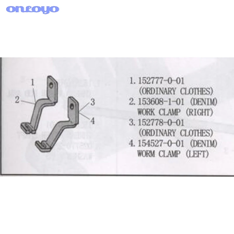 1 Set Work Clamp Fo…