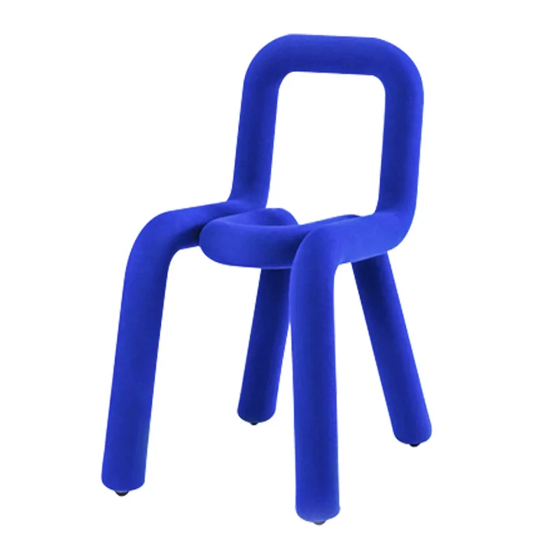 

Simple dining chair light luxury creative bending chair ins makeup stool shoe changing stool special-shaped leisure chair