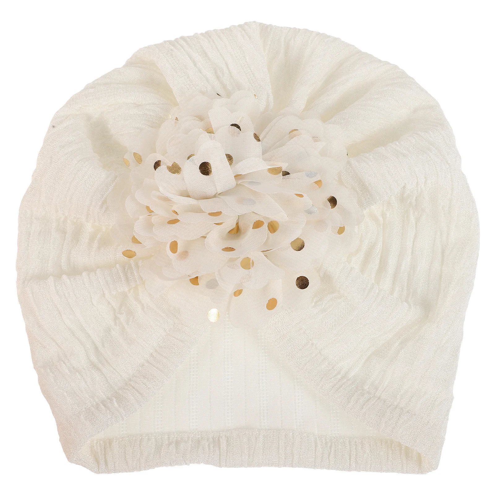 

Newborn Jacquard Turban Baby Hat Floral Design Infant Spring Autumn Warm Elastic Beanie Cap Cute Baby Girl Toddler Hats