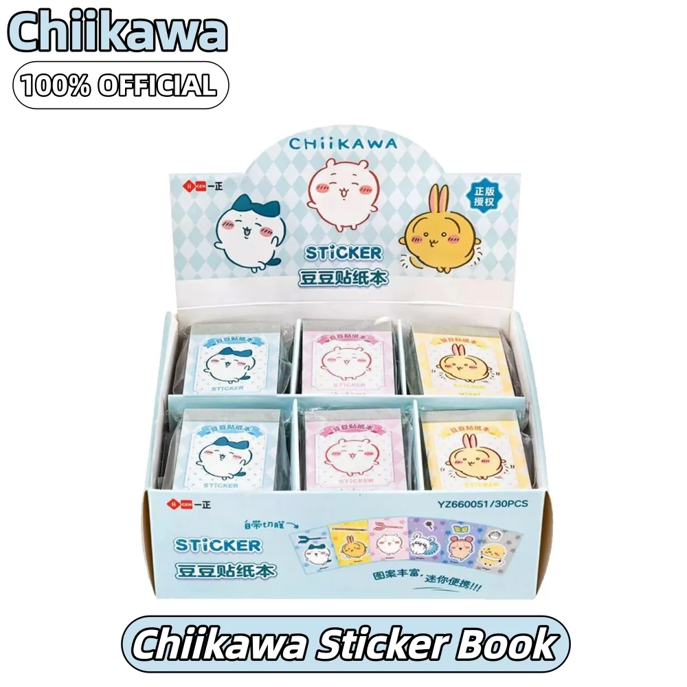 Genuine Chiikawa Hachiware Usagi Sticky Note Stickers Pads 50Sheets Aesthetic Scrapbook Sticker For Journal & Album Decoration