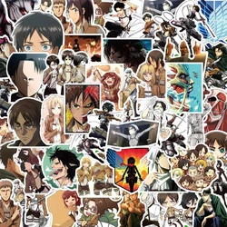 10/30/50/100pcs Classic Anime Attack on Titan Stickers Cartoon Kids Sticker Toys Phone Skateboard Notebook Cool Graffiti Decals