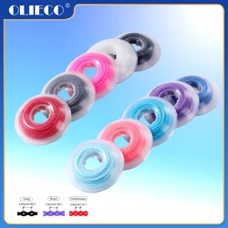 15 feet/Spool Dental Orthodontic Colored Elastic Power Chain Rubber Band 4.57m/Roll Continuous  Long Short OrthoDentistry Tools