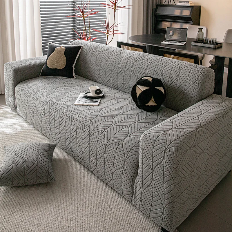 1/2/3/4 Seater Elastic Sofa Cover, Stretch Full Wrap Sofa Protector, Pet Anti-Scratch & Dust Proof, Removable Washable Slipcover