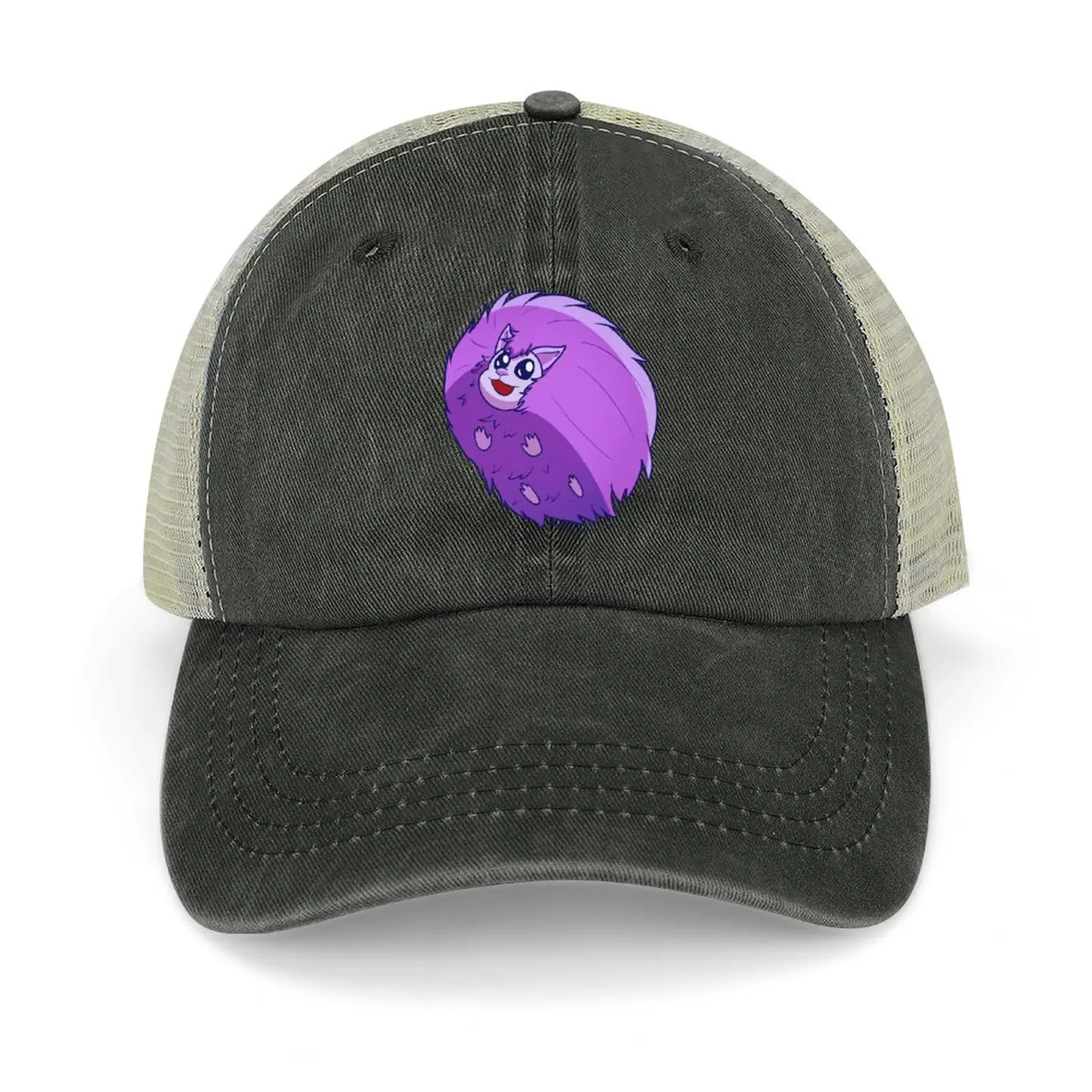 Pygmy Puff (Purple) Cowboy Hat Ball Cap hiking hat Christmas Hat Luxury Brand Men's Women's