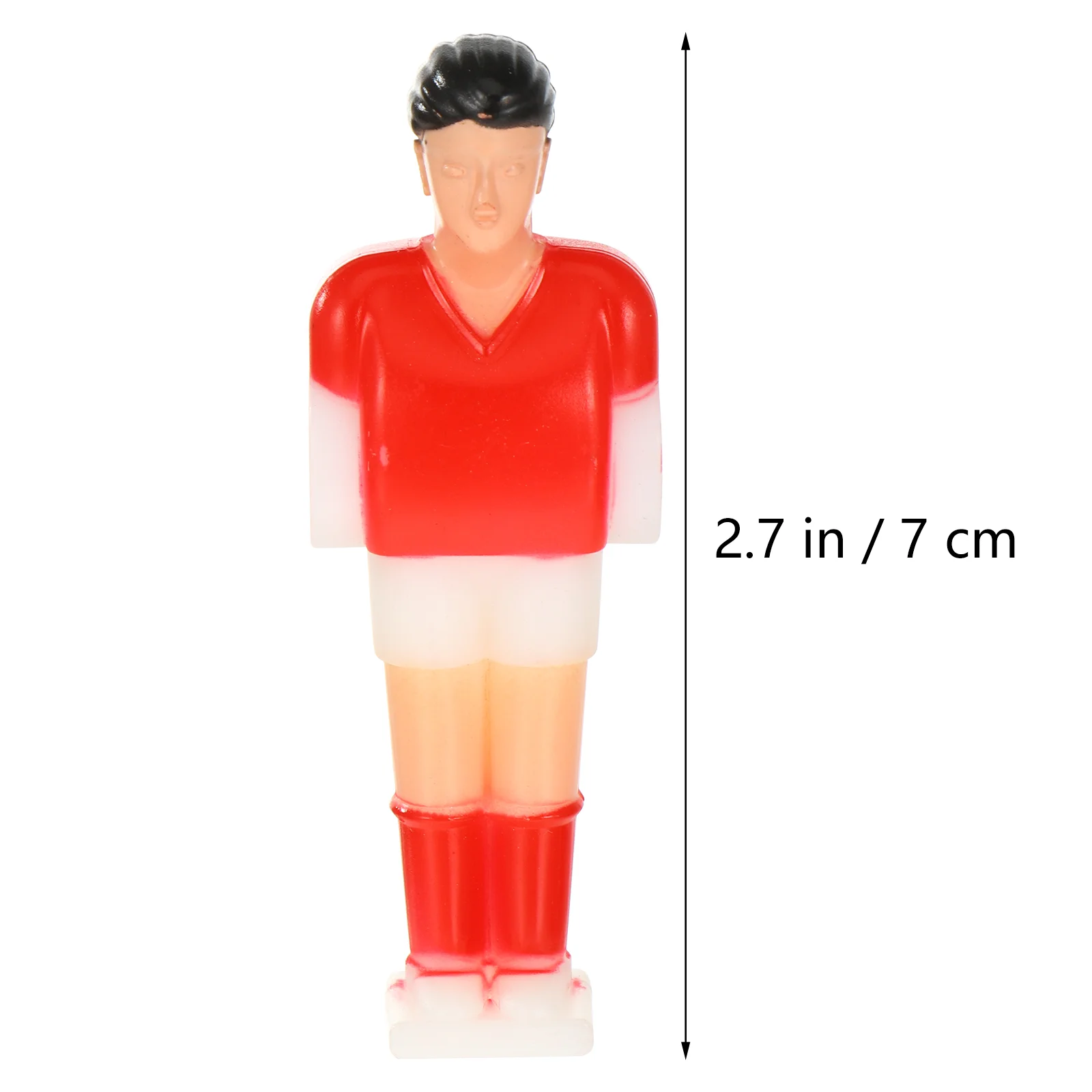 11 Pcs Football Machine Player Plastic Men Puppets Table Foosball Tabletop Soccer Players Interesting Toys Scorers